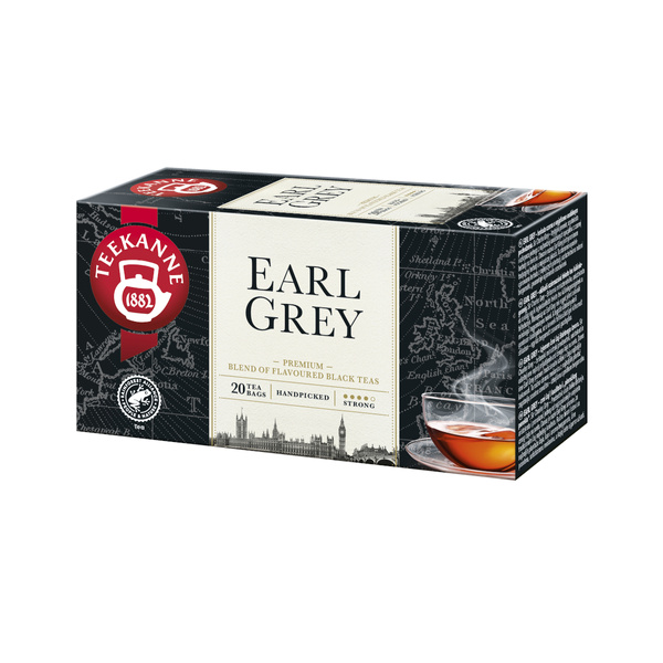 Herbata Teekanne Earl Grey 20 torebek czarna