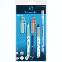 Zestaw pióro wieczne i pióro kulkowe Schneider Zippi+wymazywacz+2 naboje
