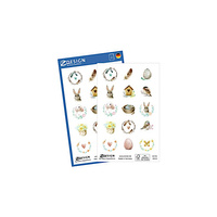 Naklejki Zweckform Wielkanoc Boho