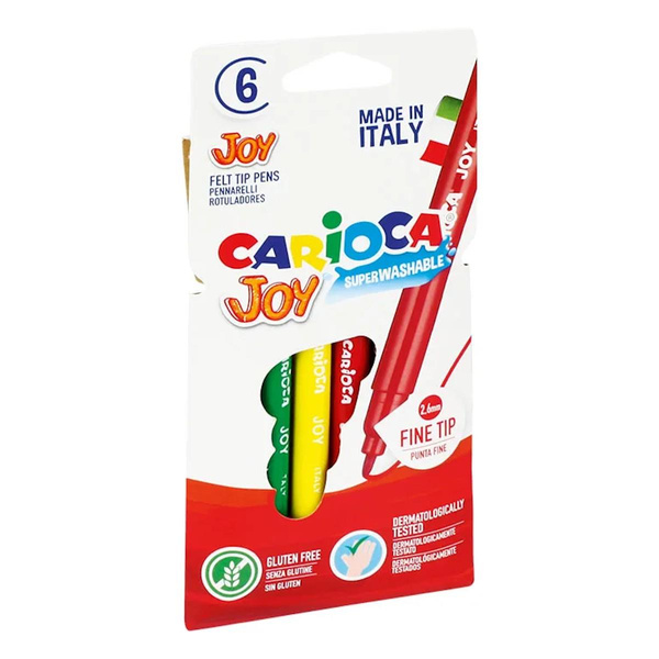 Pisaki Joy 6 kolorów Carioca