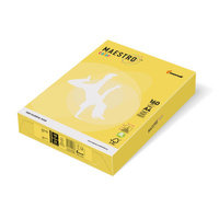 Papier ksero kolorowy A4 160g kanarkowy Maestro Color CY39