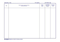 Wkładka do historii choroby A5