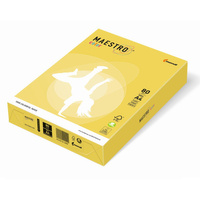 Papier ksero kolorowy A4 80g kanarkowy Maestro Color CY39