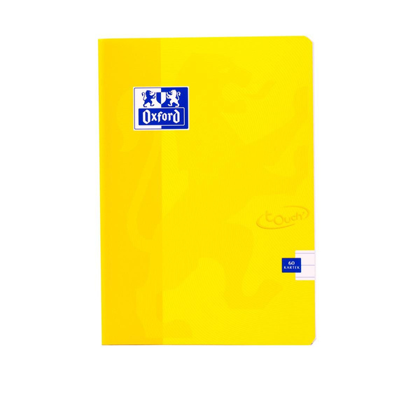 Zeszyt Oxford A5 w linie 60 kartek super miękka okładka Soft Touchoxf