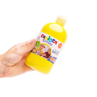 Farba Carioca tempera N 500 ml żółta