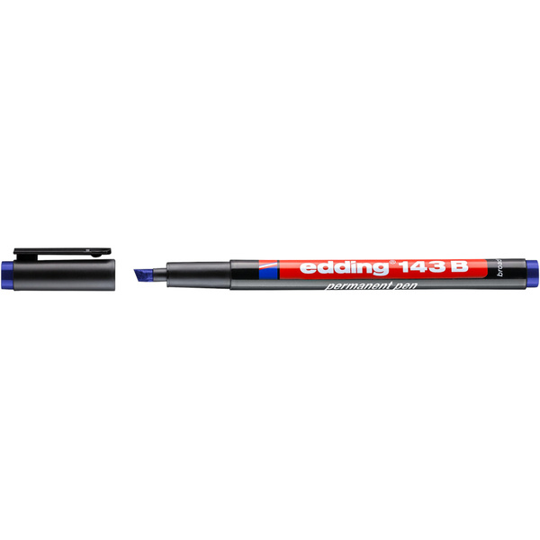 Foliopis Edding OHP - rozmiar B 1-3 mm końcówka ścięta niebieski