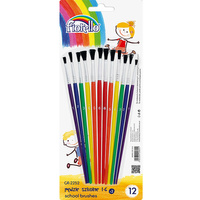 Pędzelki do farb 12 sztuk Grand Fiorello