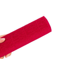 Bibuła krepina 586 ciemny czerwony