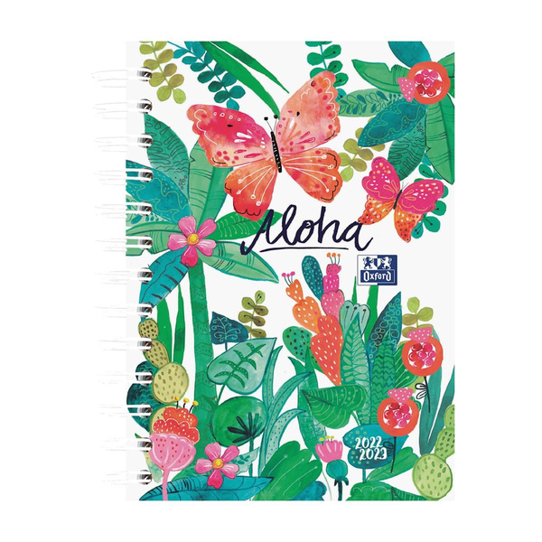 Kalendarz Oxford Jungle 12x18cm 2025/2026