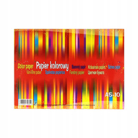 Papier kolorowy A4 Kreska z połyskiem