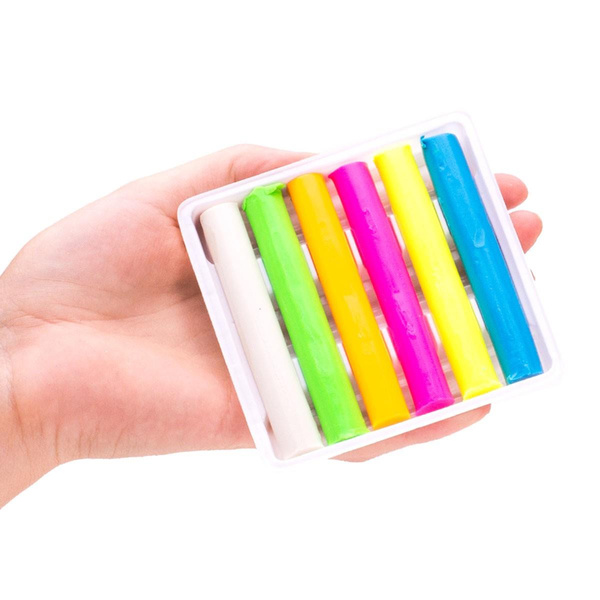 Plastelina Astra 6 kolorów fluorescencyjnych