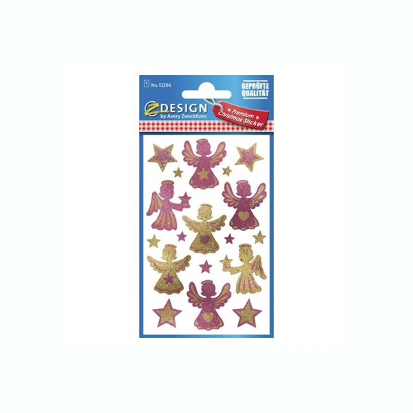 Naklejki świąteczne Boże Narodzenie Aniołki Zweckform