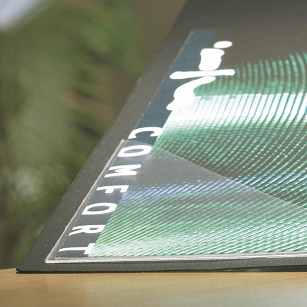 Kieszeń samoprzylepna Djois x 3L narożna 100x100mm