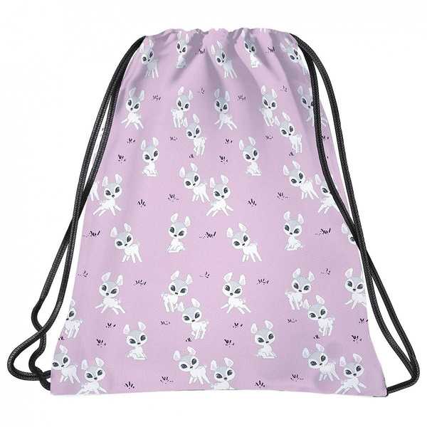 Worek na obuwie BackUp 4 różowy Sarna Model A29