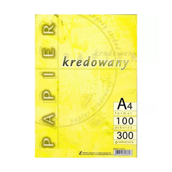 Papier kredowy A4 300g Kreska