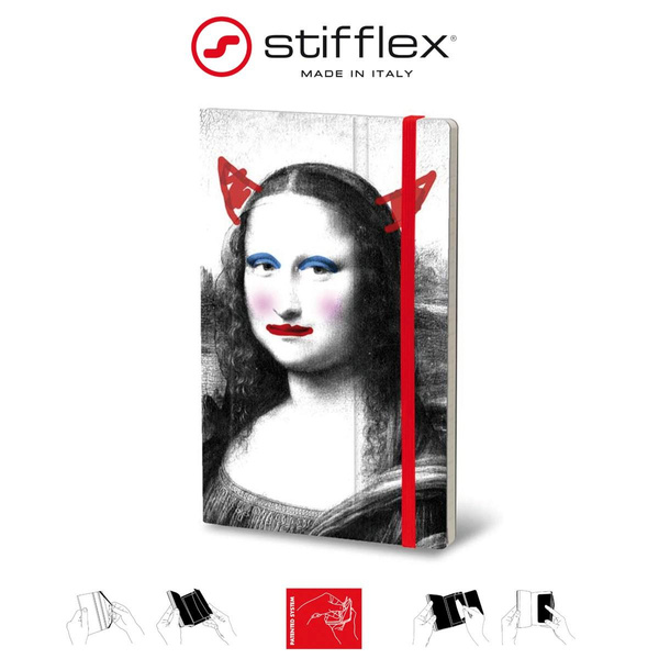 Notatnik Stifflex Devil Lisa 13x21cm 192 strony