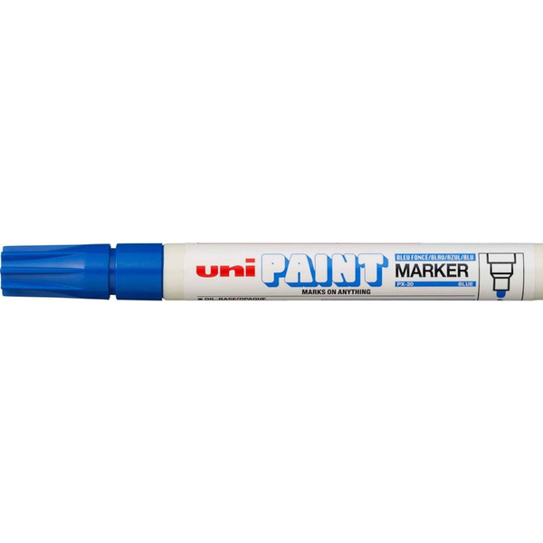 Marker olejowy Uni PX-20 niebieski