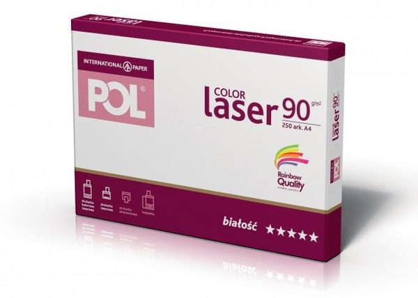 Papier satynowy 250g A4 Pol Color Laser