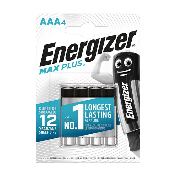 Baterie AAA LR03 1.5V Energizer Max Plus (4 szt.)