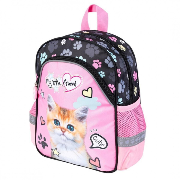 Plecak przedszkolny My Little Friend Różowy Kot