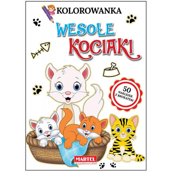 Kolorowanka Wesołe Kociaki/Psiaki