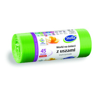 Worki na śmieci z uszami Stella 45l
