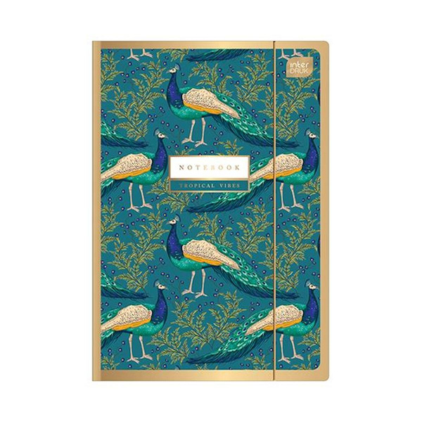 Teczka z gumką dla dzieci A4+ Metallic Gold