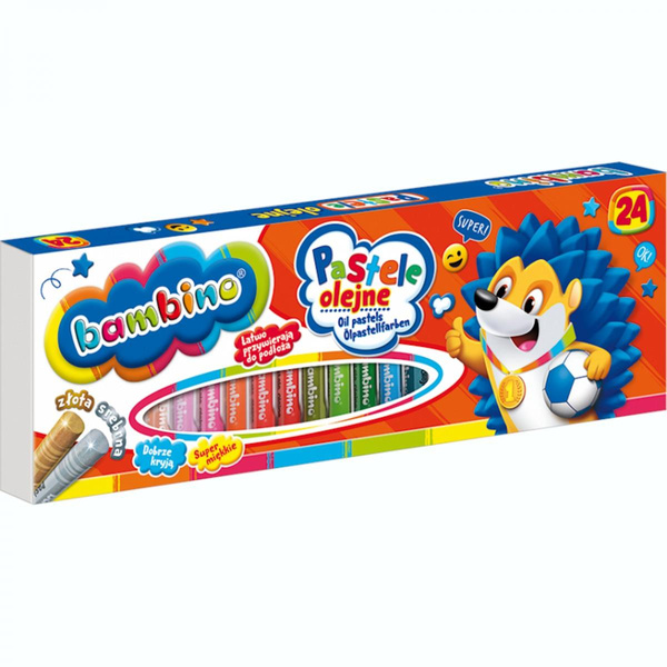 Pastele olejne Bambino 24 kolory