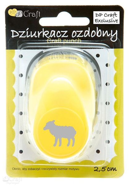 Dziurkacz ozdobny Owieczka 2,5cm Dp Craft