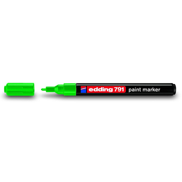 Marker lakierowy Edding końcówka okrągła 1-2mm zielony