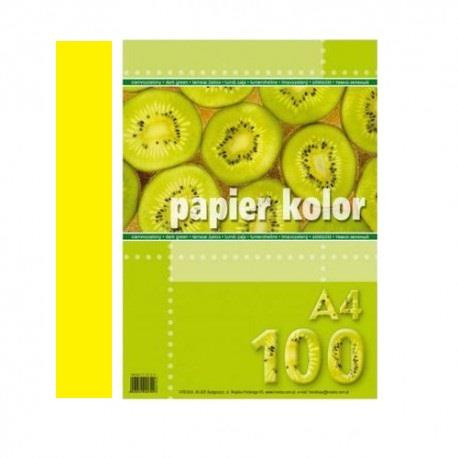 Papier ksero Kreska A4 80g fluo żółty