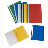 Skoroszyt plastikowy A5 twardy czerwony