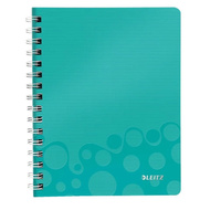 Kołozeszyt A5 80 kartek Leitz Wow turkusowy