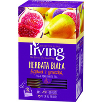 Herbata biała Irving figa z gruszką 20 torebek