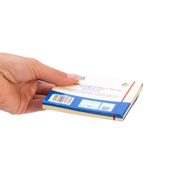 Karteczki samoprzylepne 105x76mm Donau