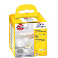 Etykiety adresowe w rolce do drukarek termicznych Dymo 36x89mm Avery Zweckform