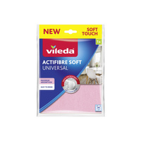 Ścierka Vileda Actifibre Soft Universal różowa