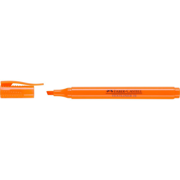 Zakreślacz Faber Castell 38 pomarańczowy