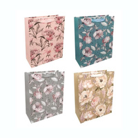 Torba ozdobna 26x32 Pastelowe kwiaty