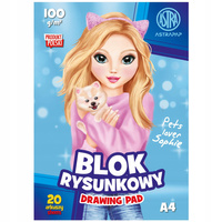Blok rysunkowy Astrapap A4 Top Teens Emi Sofi
