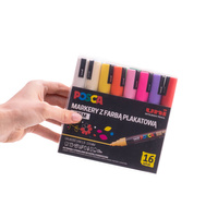 Zestaw markerów Posca PC-5M 16 kolorów