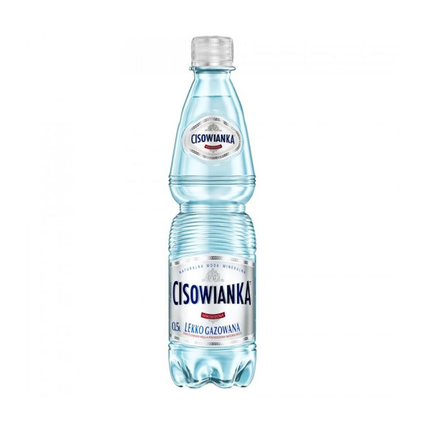 Woda mineralna lekko gazowana 0.5l Cisowianka