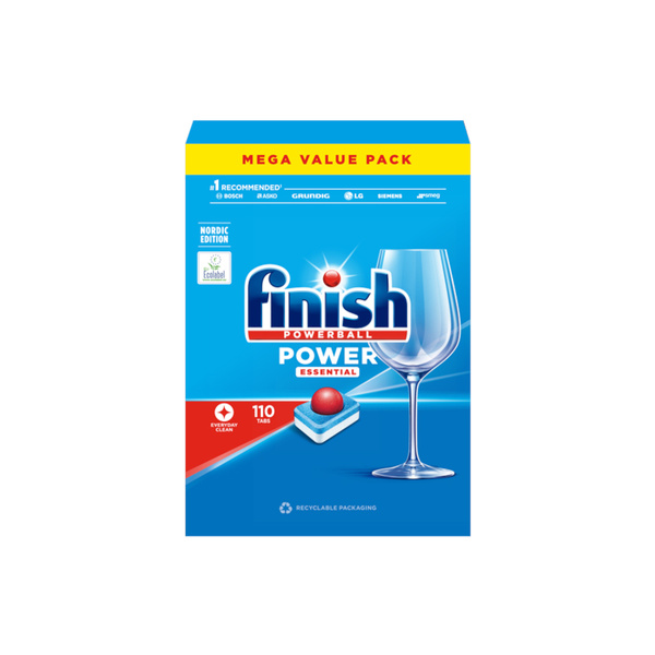 Tabletki do zmywarek Finish Regular Power Essential 110 sztuk