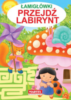 Kolorowanka Łamigłówki - Przejdź Labirynt