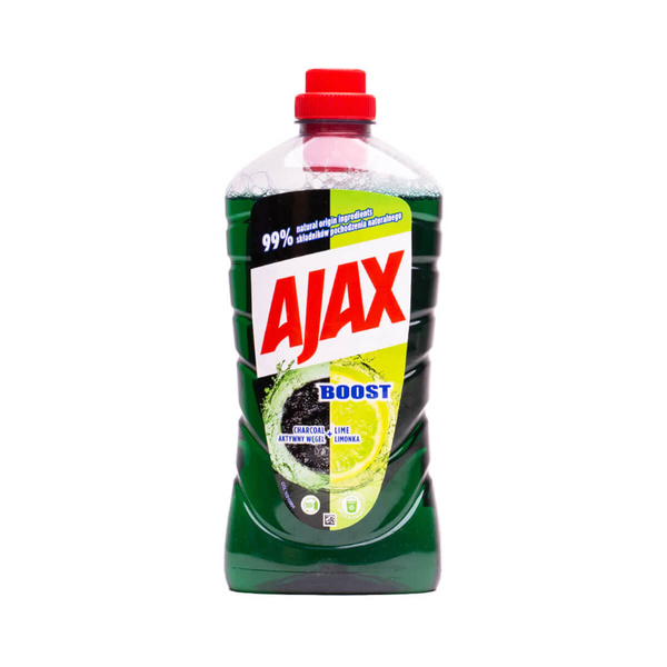 Płyn uniwersalny Ajax Boost Charcoal Lime 1 litr