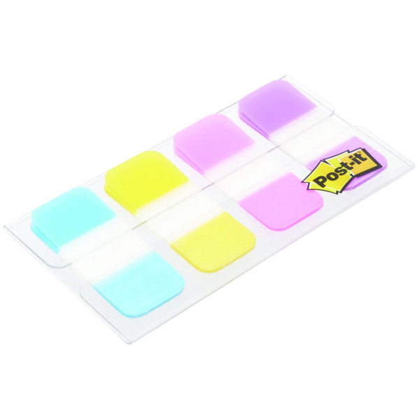 Zakładki indeksujące Post-it 3M do archiwizacji 4x10 sztuk 16x38mm