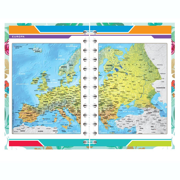 Kalendarz Oxford Jungle 12x18cm 2025/2026