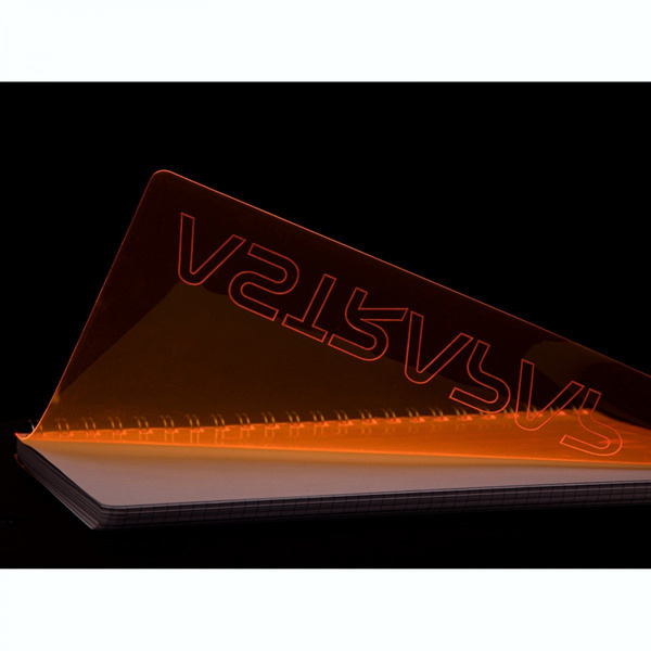 Kołozeszyt A5 80 kartek krata Astrapap Fluo