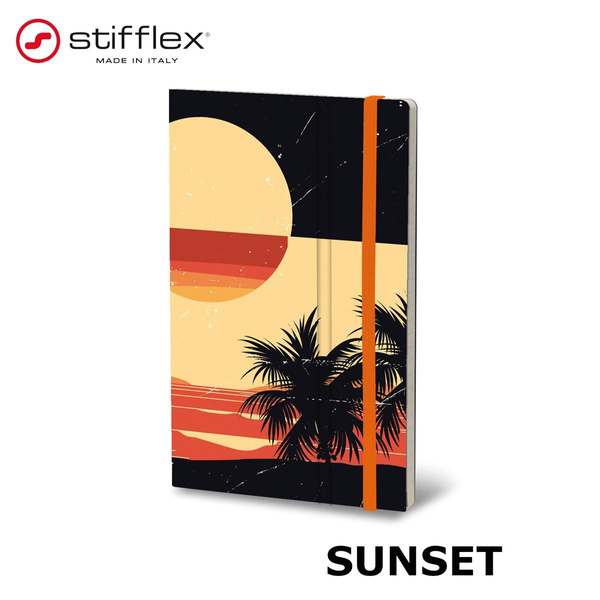 Notatnik Stifflex Surfside Sunset 13x21cm 192 strony Zachód Słońca