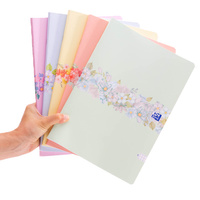 Zeszyt w kratkę A4 60 kartek Oxford Flowers